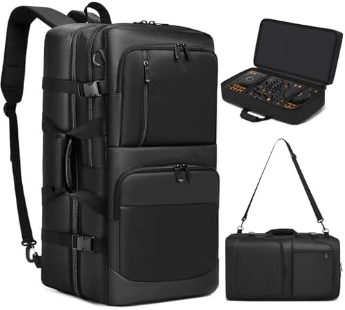 Amazon.com: Rabjen DJ Backpack for Club Gigs, DJ Mixer Case